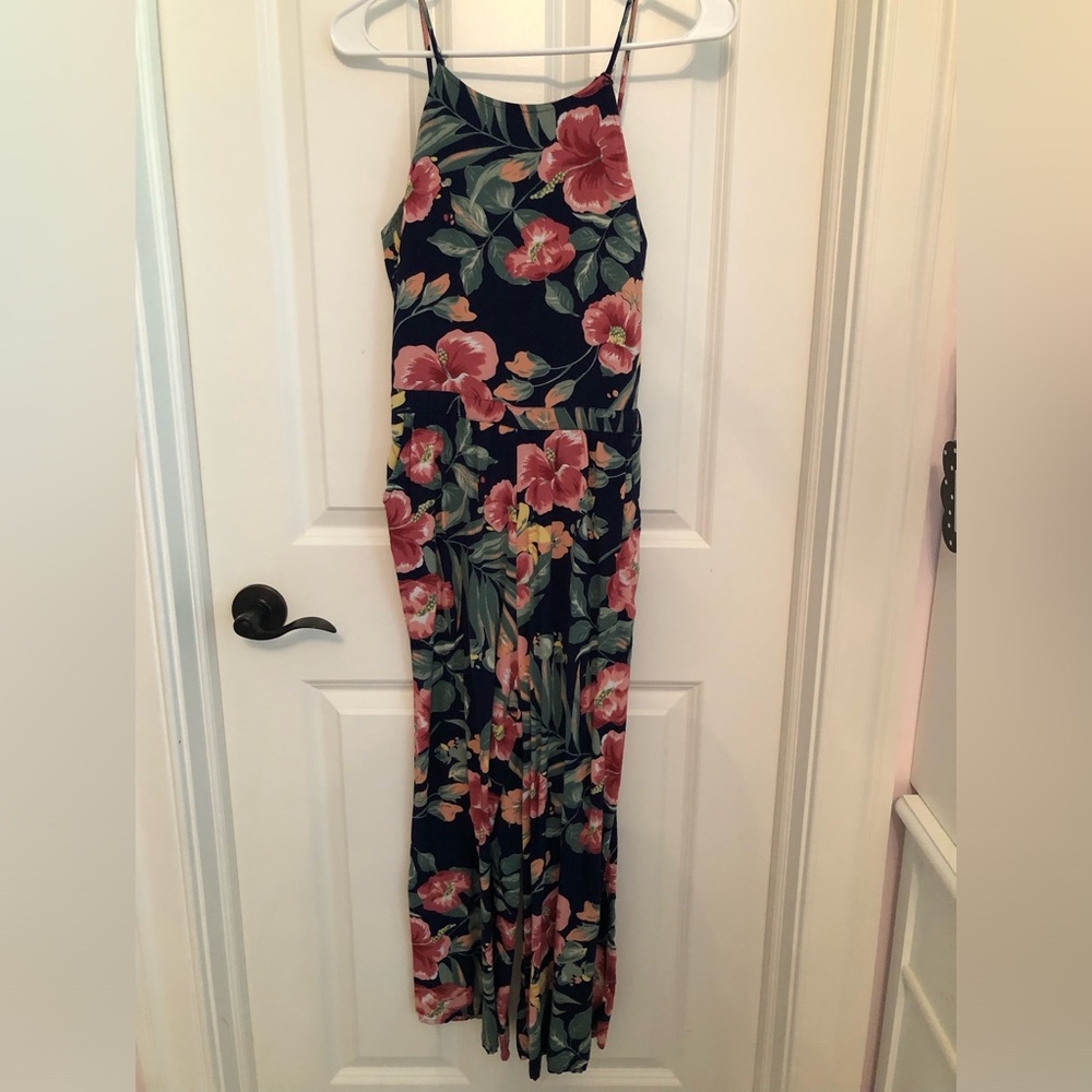 Floral jumpsuit